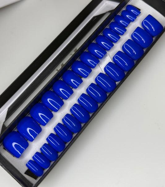 Éline blue - Carré arrondi